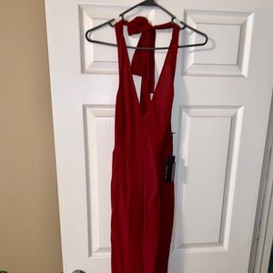 BRAND NEW AMAZING BURNT ORANGE JUMPSUIT